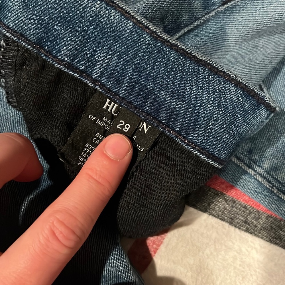 Hudson 'Krista' Super Skinny Mid Rise Jeans SZ 29